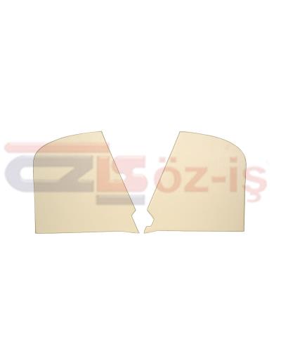 MERCEDES W115 PEDAL SIDE COVER CREAM