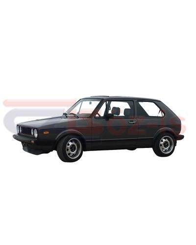 VW GOLF 1 COUPE HEADLINER WITH SUNROOF  - BLACK  -