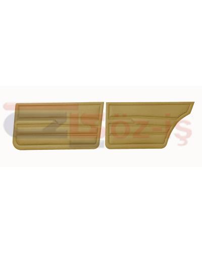 VW GOLF 1 JETTA 79-83 INTERIOR DOOR PANELS BEIGE