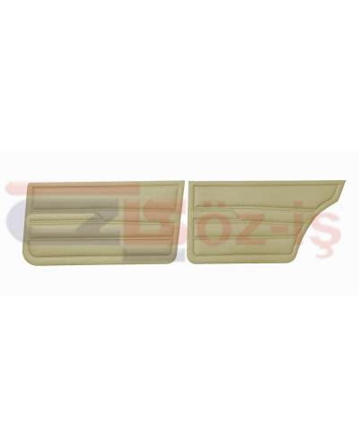 VW GOLF 1 JETTA 79-83 INTERIOR DOOR PANELS CREAM