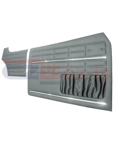 VW KARMANN GHIA DOOR PANEL SET GREY - 4 PCS