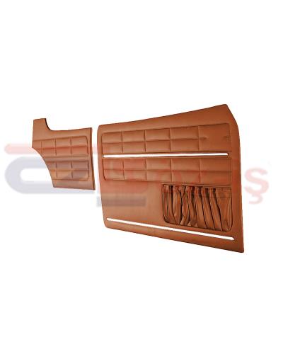 VW KARMANN GHIA DOOR PANEL SET TOBACCO - 4 PCS