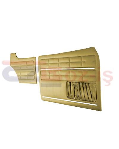 VW KARMANN GHIA DOOR PANEL SET BEIGE - 4 PCS