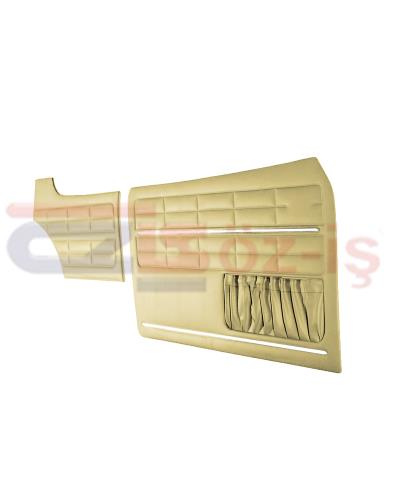 VW KARMANN GHIA DOOR PANEL SET CREAM - 4 PCS