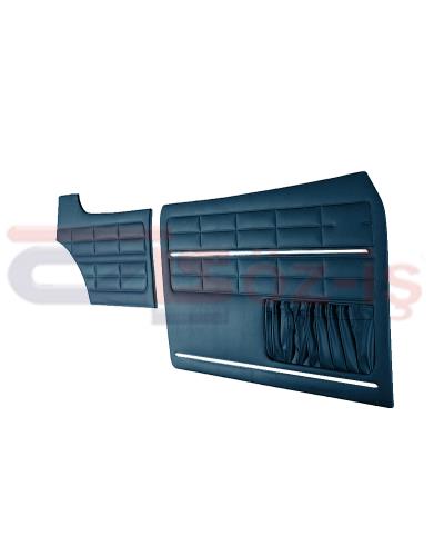 VW KARMANN GHIA DOOR PANEL SET DARK BLUE - 4 PCS
