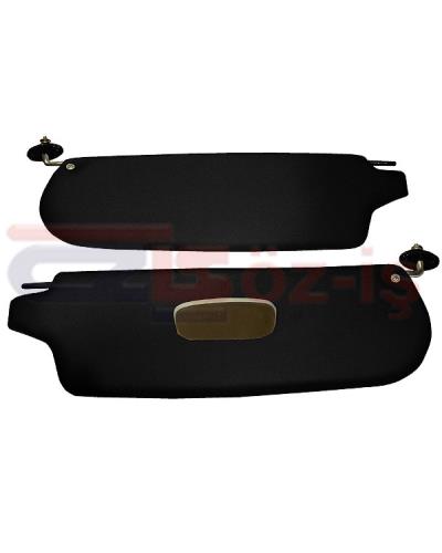 VW KARMANN GHIA SUNVISOR SET BLACK