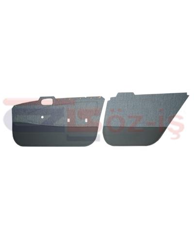 TOYOTA COROLLA GL 101 DOOR PANEL SET FABRIC COVER 4 PCS