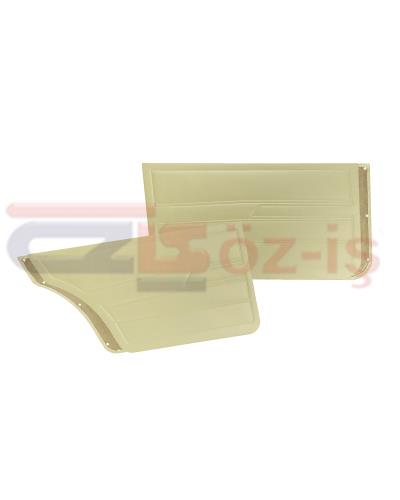 VW GOLF 1  1976-1983 DOOR PANEL SET CREAM SEDAN - 4 PCS