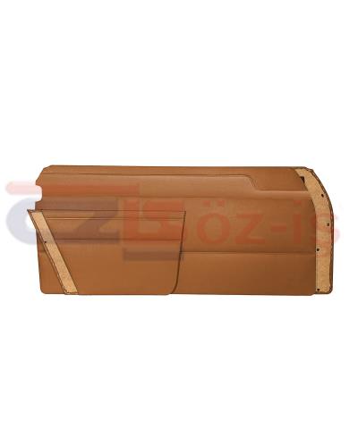 MERCEDES W114 COUPE DOOR PANEL SET TOBACCO