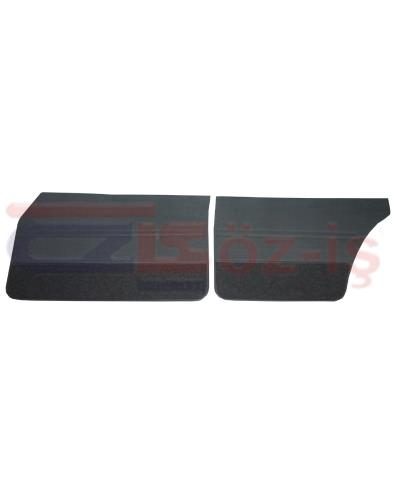 FORD TAUNUS 1978 - 1993 INTERIOR DOOR PANEL SET 4 PCS WITH CARPET DARK BLUE