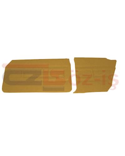 FORD 69-72 17M / 20M COUPE DOOR PANEL SET TOBACCO - 4 PCS