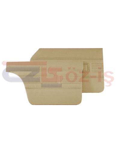 FORD 69-72 17M / 20M 4 DOORS DOOR PANEL SET BEIGE - 4 PCS