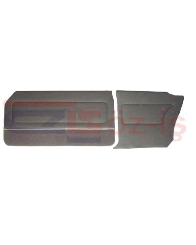 FORD 69-72 17M / 20M COUPE DOOR PANEL SET CARPET & NICKEL GREY - 4 PCS