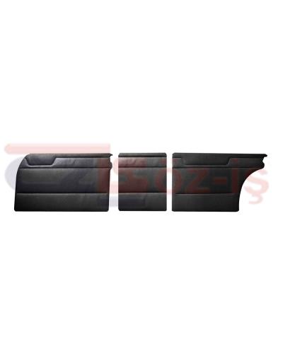 MERCEDES W115 LONG DOOR PANELS BLACK 6 PCS
