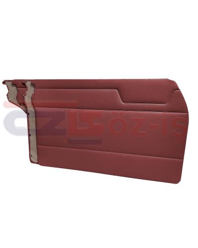 MERCEDES W115 DOOR PANEL SET BURGUNDY 4 PCS