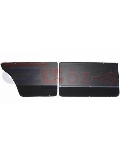 SERCE DOOR PANELS 4 PCS BLACK