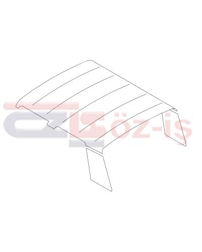 SERCE CEILING COVER & REAR CEILING SIDE PANEL UNPERFORATE