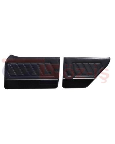 RENAULT 12 DOOR PANEL SET 4 PCS BLACK