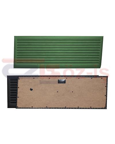 OPEL KADETT C COUPE DOOR PANEL SET GREEN 2 PCS 1973 - 1979