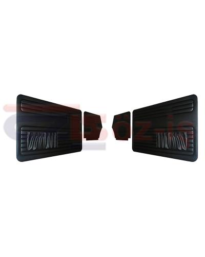 VW OLD BEETLE 1300 - 1303 CABRIO DOOR PANEL SET BLACK TWO SIDES POCKET