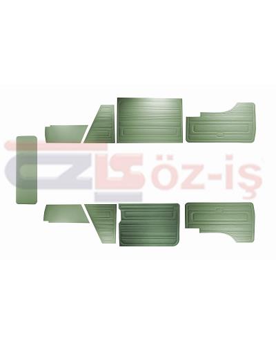 VW T3 T25 BUS 1985-1992 DOOR PANELS 9 PCS GREEN LATE STYLE