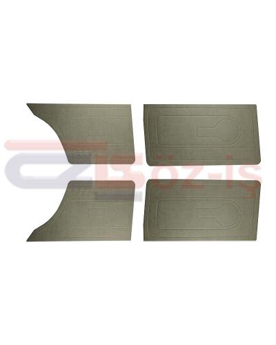 FIAT 131 SAHIN DOOR PANEL SET 4 PCS GREY