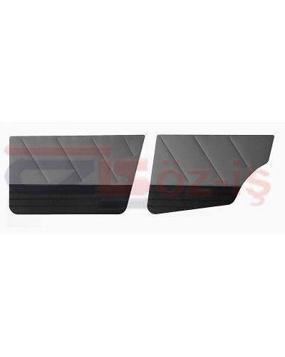 FIAT UNO S DOOR PANEL SET FABRIC COVER 4 PCS