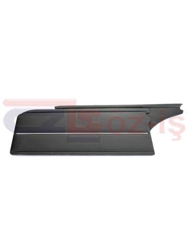 MERCEDES W109 LONG DOOR PANELS BLACK  WITH NICKEL 4 PCS (2 FRONT - 2 REAR)