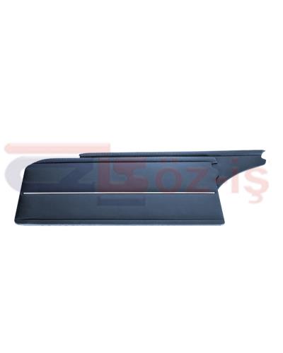 MERCEDES W109 LONG DOOR PANELS DARKBLUE  WITH NICKEL 4 PCS (2 FRONT - 2 REAR)