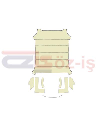 VW GOLF 1 COUPE HEADLINER   - CREAM  -