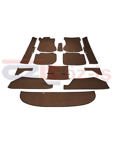 MERCEDES W115 FLOOR CARPET BROWN