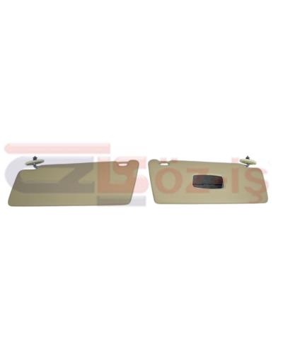 MERCEDES W123 SUNVISOR CREAM