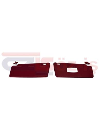 MERCEDES W123 SUNVISOR BURGUNDY