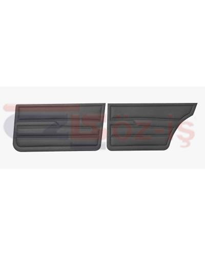 VW GOLF 1 JETTA 79-83 INTERIOR DOOR PANELS GREY