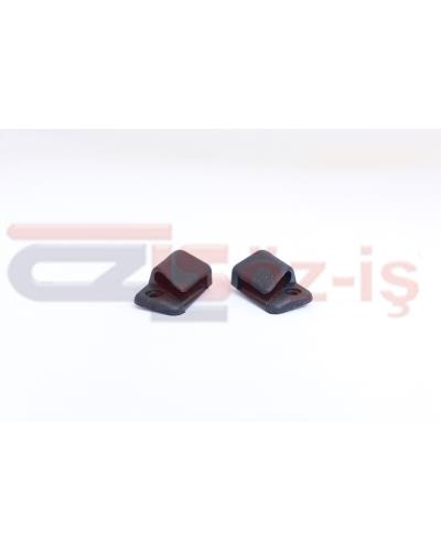 VW OLD BEETLE 1300-1303 SUN VISOR CLIPS  BLACK SET