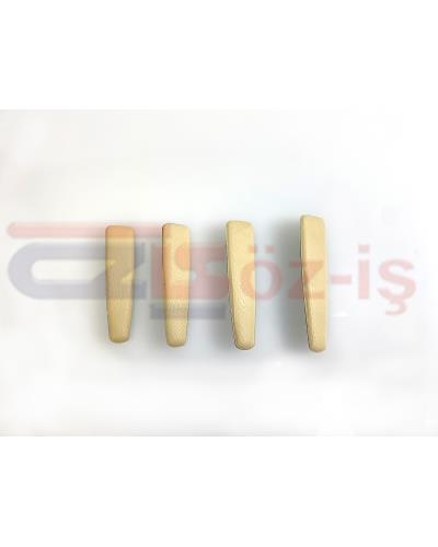MERCEDES R107 W108 W110 W111 W113 W114 W115 W116 W123 WINDOW CRANK PAD CREAM