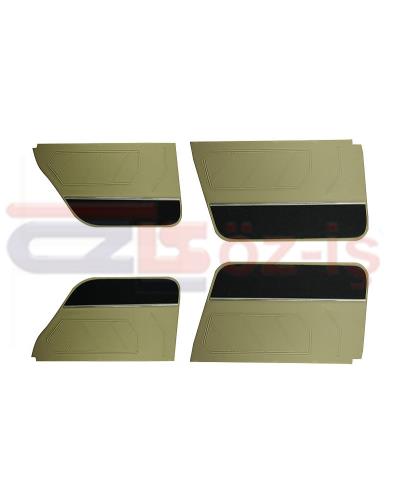 RENAULT 9 DOOR PANEL BEIGE (WITH NICKEL) 5 PCS