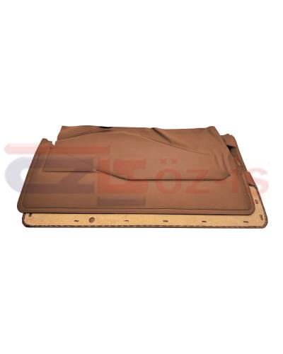 MERCEDES C126 DOOR PANEL MIDDLE SECTION WITH PATTERN TOBACCO