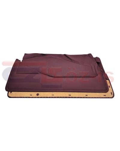 MERCEDES C126 DOOR PANEL MIDDLE SECTION WITH PATTERN BURGUNDY