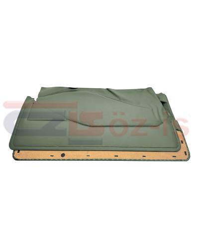 MERCEDES C126 DOOR PANEL MIDDLE SECTION WITH PATTERN OLIVE GREEN
