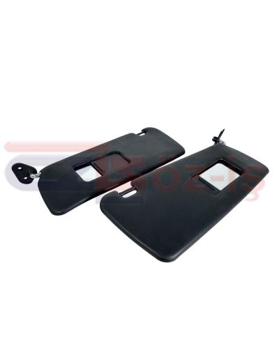BMW E36 SUN VISOR WITHOUT LIGHT BLACK