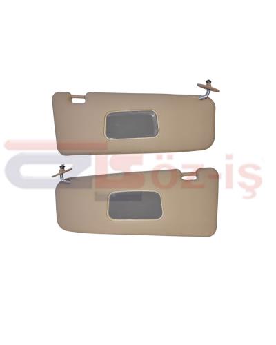 BMW E30 SEDAN SUNVISOR WITHOUT LIGHT BEIGE