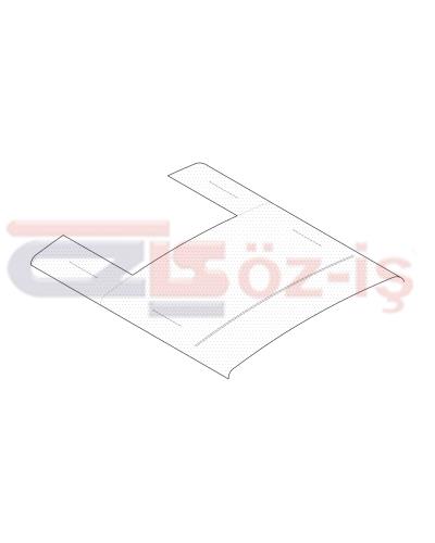 MERCEDES W201 SUN VISOR BLACK